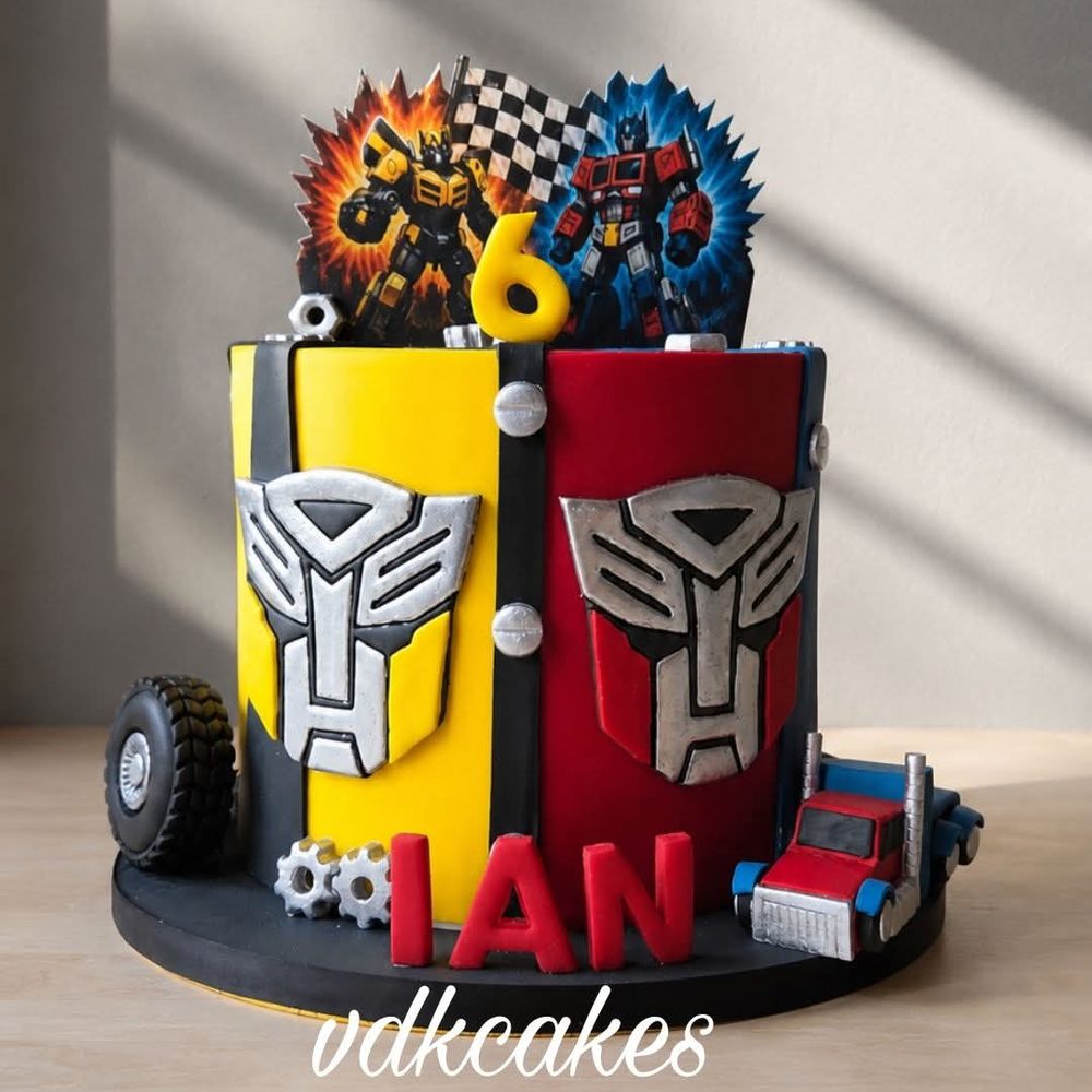 Transformers by VDK Cakes